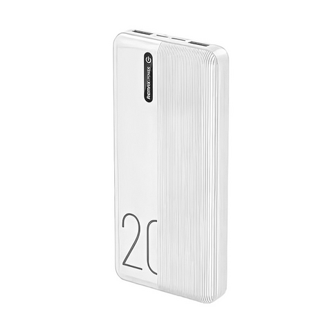 Back Up baterija (univerzalna) prenosiva baterija REMAX Landon RPP-296 2.1A 20000 mAh bela.