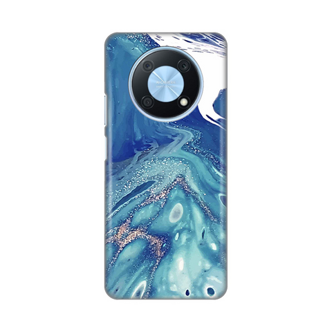 PRINT silikonska futrola - Huawei nova Y90 Blue Marble.