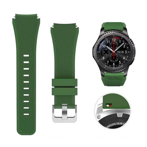 Narukvica trendy - smart watch Samsung 3 22mm zelena.