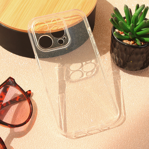 Zastitna futrola Sparkle Dust - iPhone 15 Pro 6.1 Transparent.