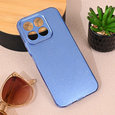 Zastitna futrola Sparkle Dust - Huawei Honor X8b plava.