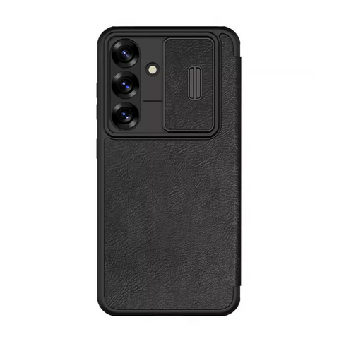 Zastitna futrola Nillkin Qin Pro Leather - Samsung S931 Galaxy S25 crna.