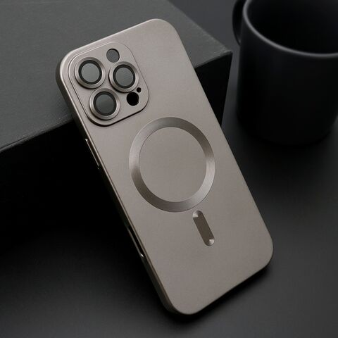 Zastitna futrola ELEGANT MAGSAFE - iPhone 16 Pro Max (6.9) titanijum (MS).