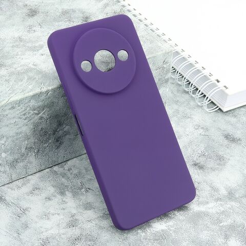 Zastitna futrola GENTLE COLOR - Xiaomi Redmi A3/A3x ljubicasta (MS).