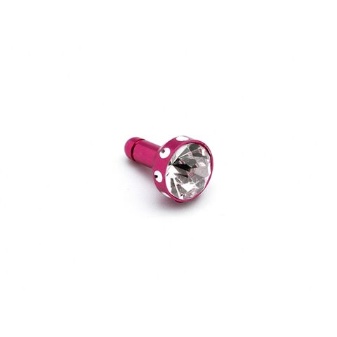 Kapica Slusalica (handsfree) 3,5 mm charm velika pink.
