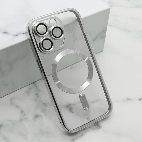 Zastitna futrola CAMERA PROTECT MagSafe - iPhone 14 Pro (6.1) srebrna (MS).