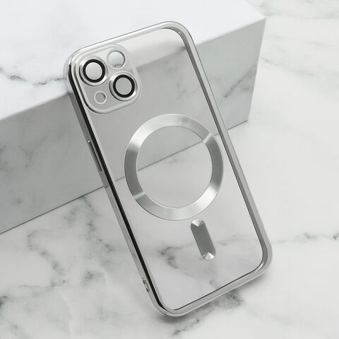 Zastitna futrola CAMERA PROTECT MagSafe - iPhone 13 (6.1) srebrna (MS).