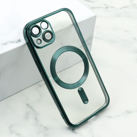 Zastitna futrola CAMERA PROTECT MagSafe - iPhone 13 (6.1) zelena (MS).