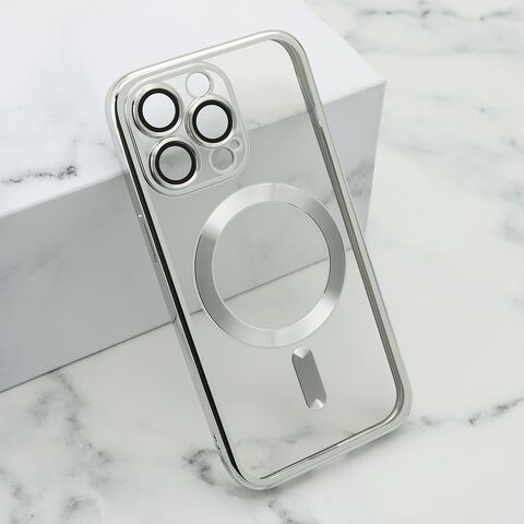 Zastitna futrola CAMERA PROTECT MagSafe - iPhone 13 Pro (6.1) srebrna (MS).