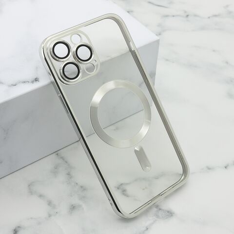 Zastitna futrola CAMERA PROTECT MagSafe - iPhone 13 Pro Max (6.7) srebrna (MS).