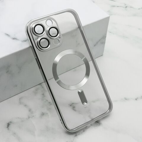 Zastitna futrola CAMERA PROTECT MagSafe - iPhone 15 Pro Max (6.7) srebrna (MS).