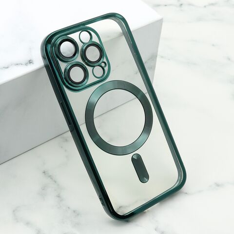 Zastitna futrola CAMERA PROTECT MagSafe - iPhone 15 Pro (6.1) zelena (MS).