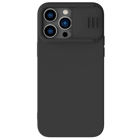 Zastitna futrola Nillkin CamShield Silky - iPhone 14 Pro Max 6.7 crna.