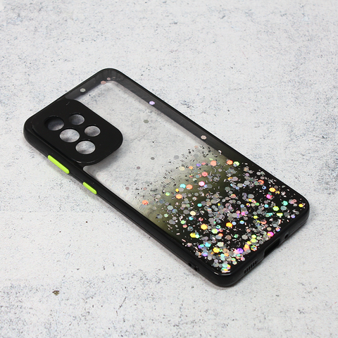 Zastitna futrola okvir Glitter - Samsung A336 Galaxy A33 5G crna.