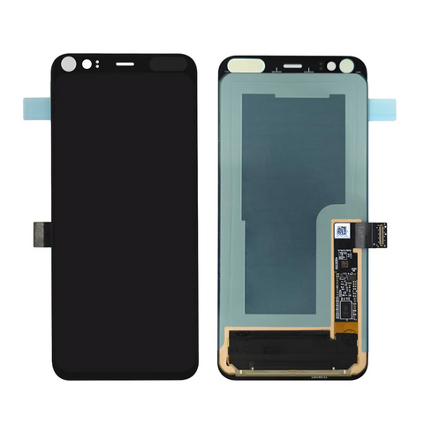 LCD ekran (displej) - Google Pixel 4+touch screen crni OEM.