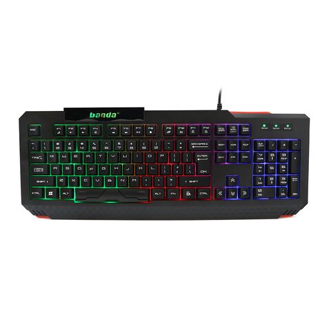 Tastatura gejmerska zicna crna V2 BANDA (MS).
