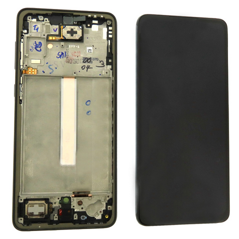 LCD ekran (displej) - Samsung A336/Galaxy A33 5G + touchscreen + okvir crni A+ OLED.