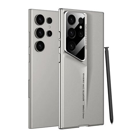 Zastitna futrola ELEGANCY - Samsung Galaxy S23 Ultra 5G siva (GKK case) (MS).
