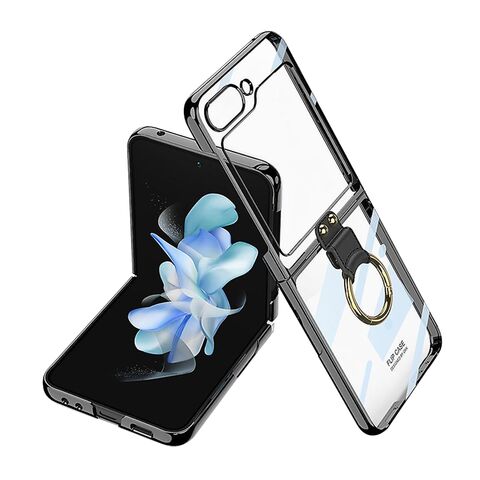 Zastitna futrola RING LINES - Samsung F731B Galaxy Z FLIP 5 5G crna (GKK case) (MS).