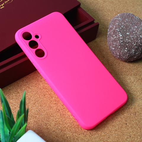 Teracell GIULIETTA silikonska futrola - Samsung A346 Galaxy A34 5G 5G mat pink.