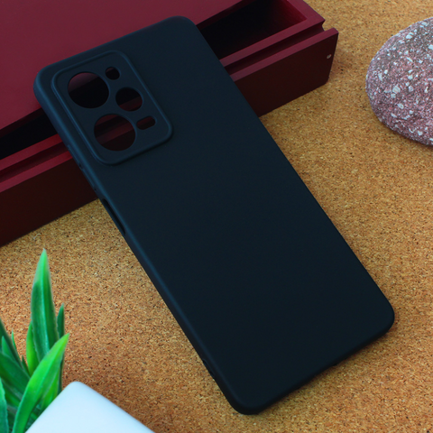 Teracell GIULIETTA silikonska futrola - Xiaomi Redmi Note 12 5G (EU) mat crna.