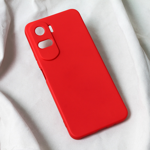 Zastitna futrola Teracell Soft Velvet - Huawei Honor 90 Lite crvena.