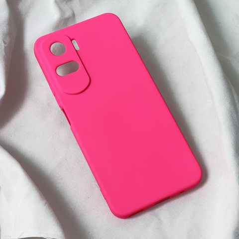 Zastitna futrola Teracell Soft Velvet - Huawei Honor 90 Lite pink.