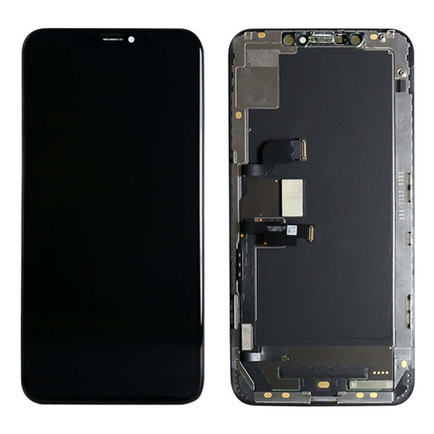 LCD ekran (displej) - Iphone XS Max + touchscreen crni (CSOT) flexible OLED.