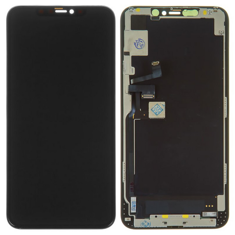 LCD ekran (displej) - Iphone 11 Pro Max + touchscreen crni (GVO) hard OLED.