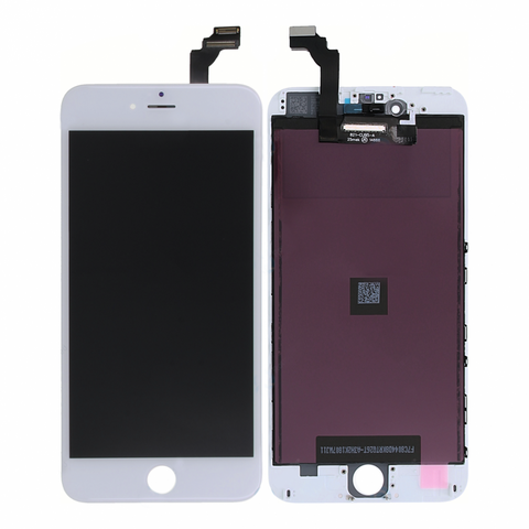 LCD ekran (displej) - iPhone 6 Plus 5.5 + touchscreen beli High-brightness+High gamut+360pol.