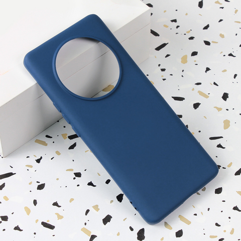 Zastitna futrola Shell Velvet - Huawei Honor Magic 6 lite plava.