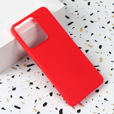 Zastitna futrola Shell Velvet - Xiaomi Redmi 13C crvena.