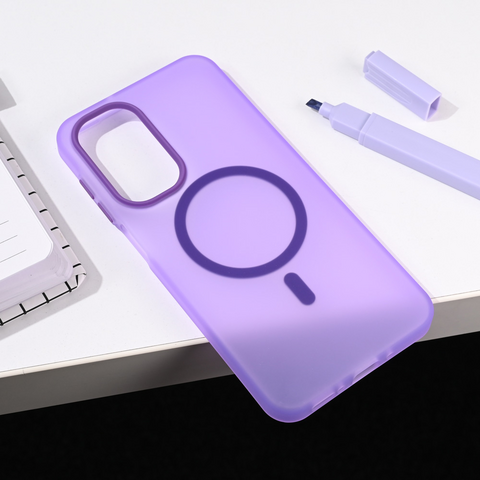 Zastitna futrola Magsafe Pastel - Samsung A266B Galaxyg A26 5G ljubicasta.