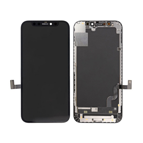 LCD ekran (displej) - iPhone 12 Mini + touchscreen crni APLONG Incell HD.