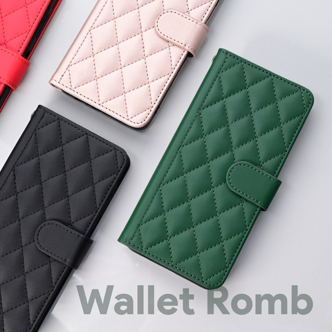 Zastitna futrola Wallet Romb - Samsung A055 Galaxy A05 crvena.