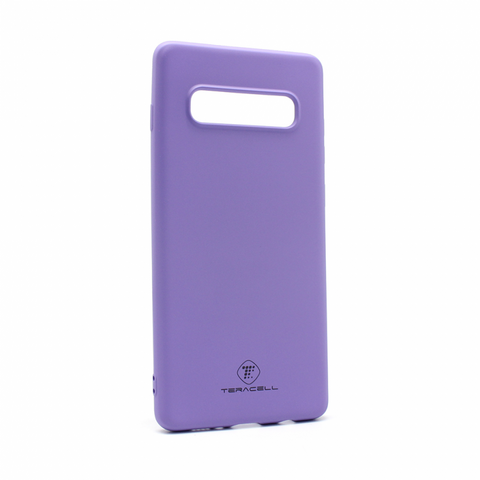 Teracell GIULIETTA silikonska futrola - Samsung G975 S10 Plus mat ljubicasta.