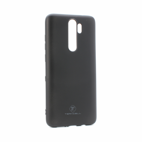 Teracell GIULIETTA silikonska futrola - Xiaomi Redmi Note 8 Pro mat crna.