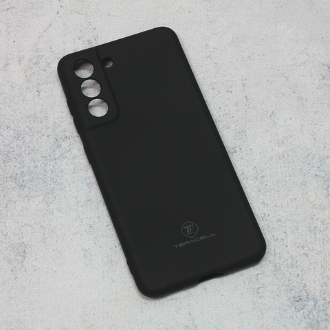 Teracell GIULIETTA silikonska futrola - Samsung G990 Galaxy S21 FE mat crna.