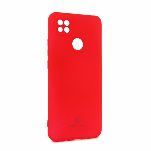 Teracell GIULIETTA silikonska futrola - Xiaomi Redmi 9C/Redmi 10A mat crvena.