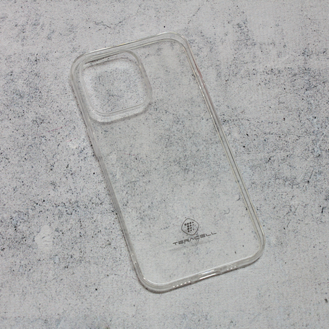 Teracell GIULIETTA silikonska futrola - iPhone 13 Pro Transparent.