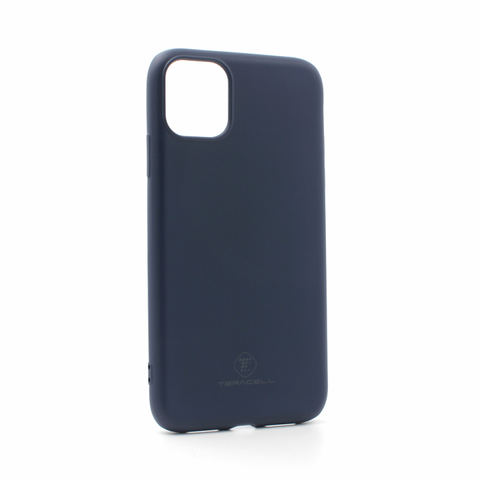 Teracell GIULIETTA silikonska futrola - iPhone 11 6.1 mat tamno plava.
