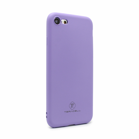 Teracell GIULIETTA silikonska futrola - iPhone 7/8/SE (2020)/SE (2022) mat ljubicasta.