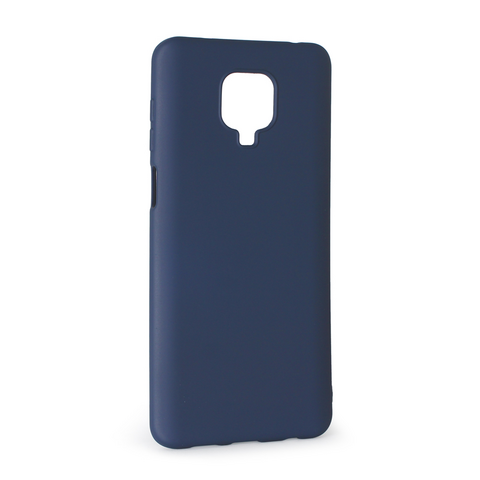 Teracell GIULIETTA silikonska futrola - Xiaomi Redmi Note 9 Pro/Note 9 Pro Max/Note 9S mat tamno plava.