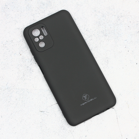 Teracell GIULIETTA silikonska futrola - Xiaomi Redmi Note 10/Redmi Note 10S mat crna.