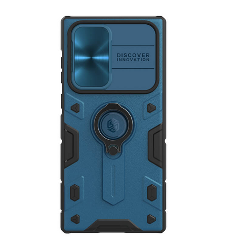 Zastitna futrola Nillkin CamShield Armor - Samsung Galaxy S22 Ultra 5G plava.