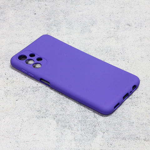 Teracell GIULIETTA silikonska futrola - Samsung A136 Galaxy A13 5G/A047 Galaxy A04s mat ljubicasta.