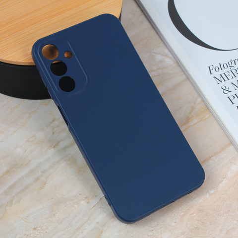 Teracell GIULIETTA silikonska futrola - Samsung A156 Galaxy A15 5G mat tamno plava.