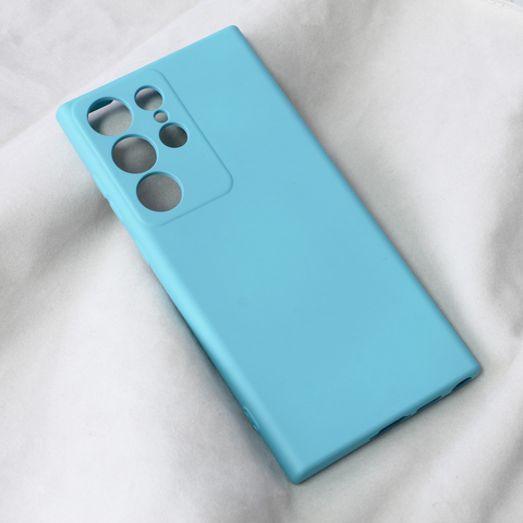 Zastitna futrola Teracell Soft Velvet - Samsung Galaxy S23 Ultra mint.