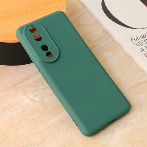 Teracell GIULIETTA silikonska futrola - Huawei Honor 90 mat zelena.