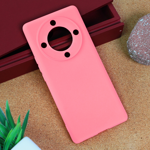 Teracell GIULIETTA silikonska futrola - Huawei Honor Magic 5 Lite mat roze.